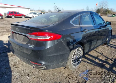2017 Ford Fusion Titanium из США, поврежденный, VIN 3FA6P0K9XHR149826